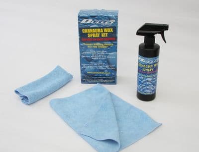 Carnauba Wax Spray Kit - Perfect For Cars, Bikes, Caravans and Boats