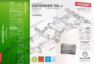 DEFENDER 110 200TDi HT chassis - CLASSIC