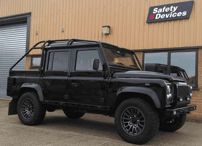 Defender 110 6-Point Full External Bolt-In Roll Cage