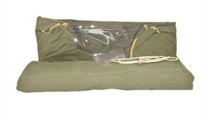 Defender 110 Khaki 3/4 Hood with Side Windows - MUC7916AG