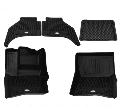 Defender 110 LHD Rubber Mats - 5 Seats