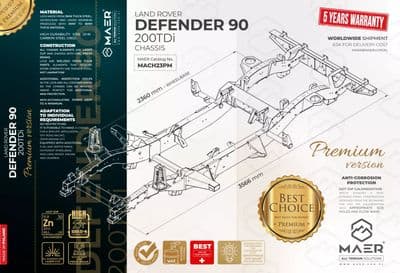 DEFENDER 90 200TDi chassis - PREMIUM