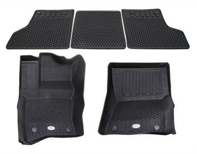 Defender 90 - 2020 onwards  LHD Rubber Mat Set - VPLES0664LR