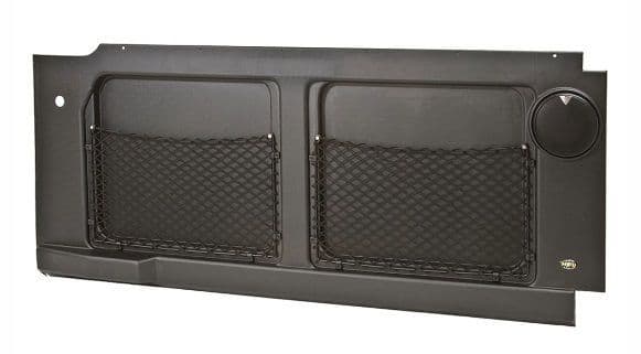 Defender 90 Black Interior Side Trim Panels with Nets - DA2765