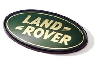 Defender 90  'Land Rover'  Gold Badge - Rear - DAH100680LR