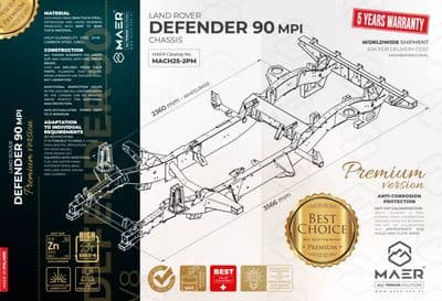 DEFENDER 90 MPI (VM) chassis - PREMIUM