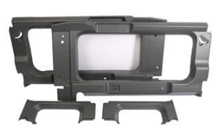Defender 90 Rear Light Grey Window Surround Trim with Cut Out x4