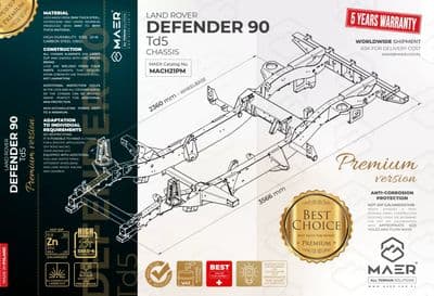 DEFENDER 90 Td5 chassis - PREMIUM
