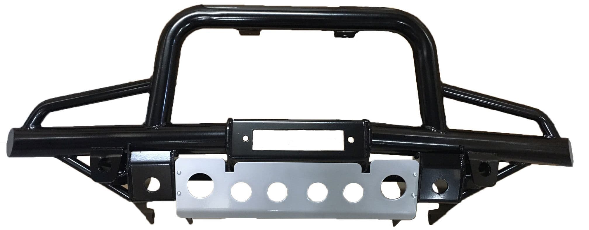Defender tubular winch bumper with A bar LRB809