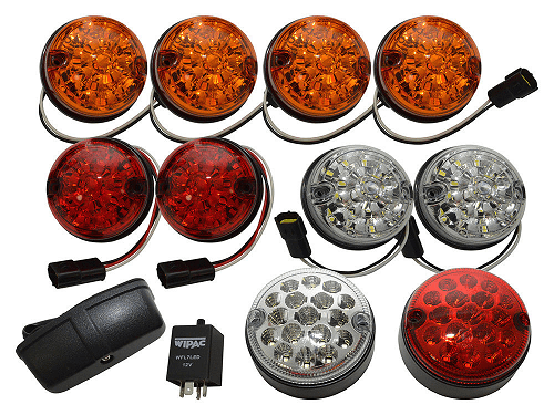 Deluxe LED Coloured lens Light Kit - DA1292