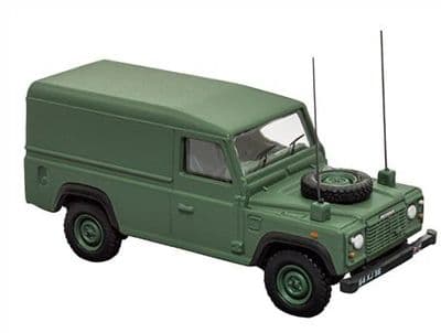 Diecast 1:76 Scale Model-Defender - Military / Green