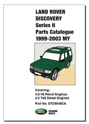 Discovery 2 (1999 - 2003) Parts Catalogue - STC9049CA