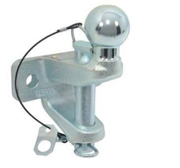 Dixon Bate Tow Ball, Jaw, & Pin - 2-bolt Mount