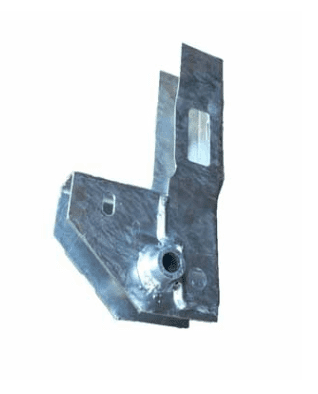 Door Pillar Bottom Bracket (Galvanised) - Series/Defender