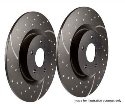 EBC Performance Rear Solid Brake Discs (Def/Disco 1/RRC) - DA4152