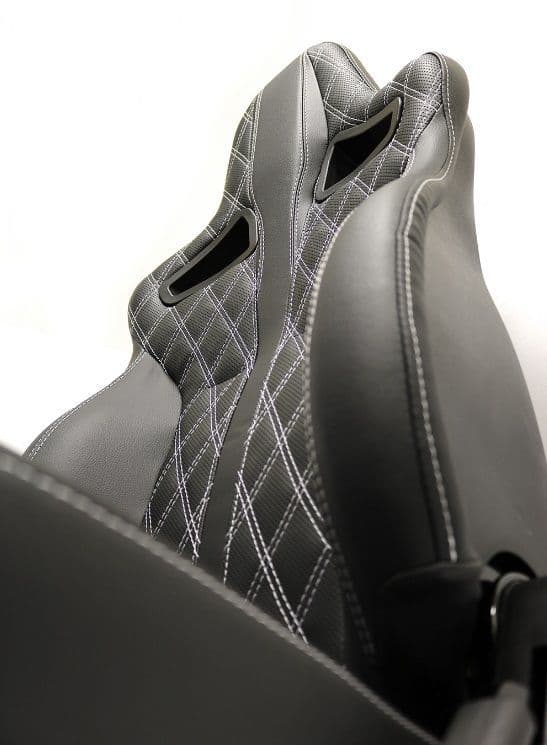 Elite Sports Seat Heated Pair Diamond White EXT340DWXS