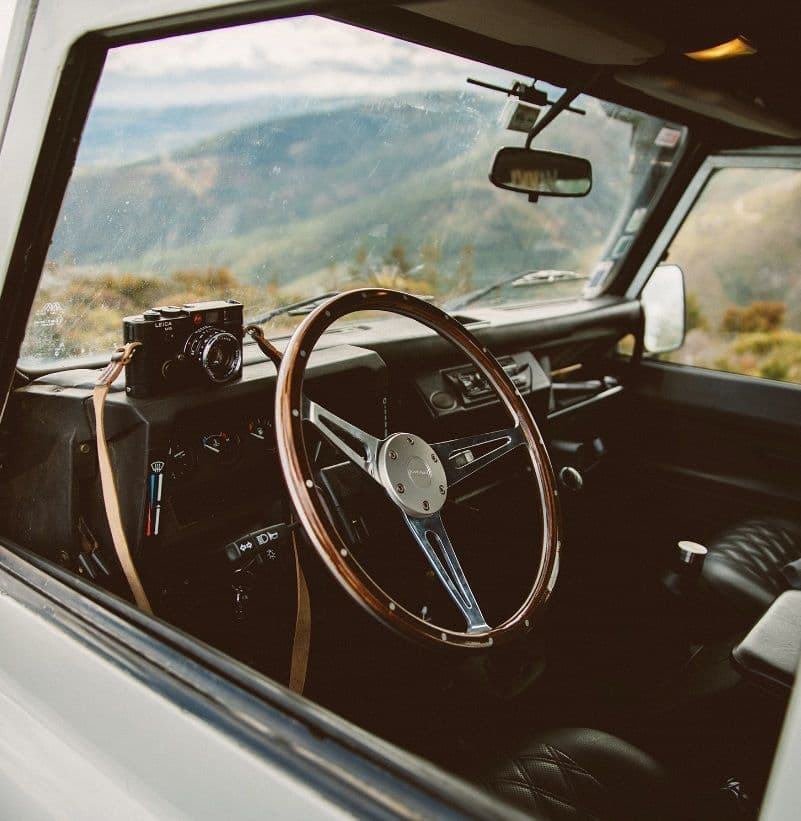 Evander Wood Rim Steering Wheel