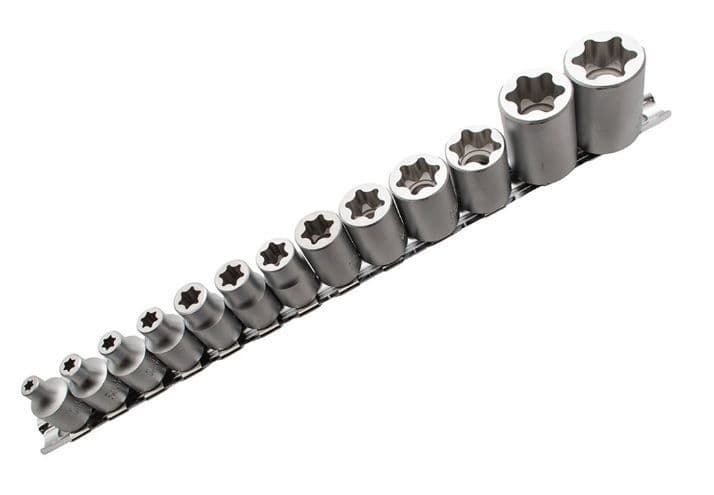 Flat Cut Star Socket Set - DA3855