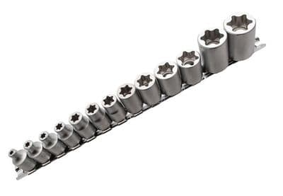 Flat Cut Star Socket Set - DA3855