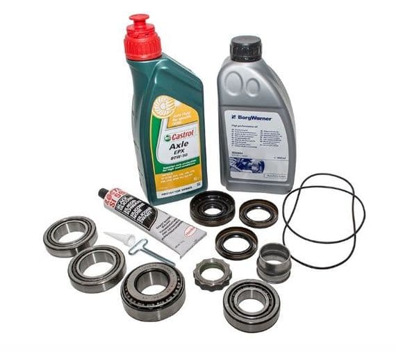 Freelander 2 OEM Full Rear Diff Pinion Bearing Overhaul Kit with Oils ...