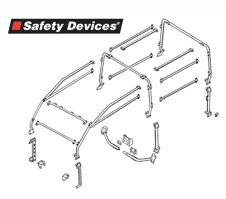 Full External MultiPoint BoltIn Roll Cage