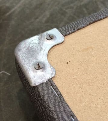 Galvanised Corner Caps for Seat Base