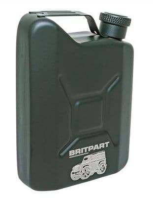 Green Jerry Can Hip Flask