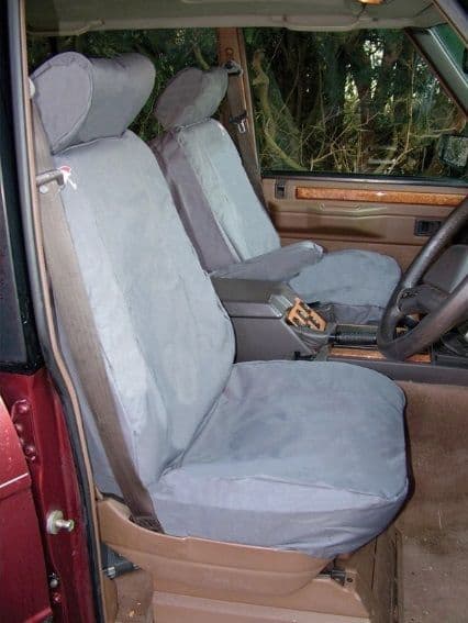 Grey Front Waterproof Seat Covers DA2803GREY