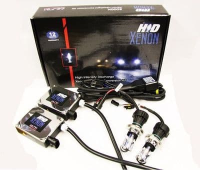 H4 HID Xenon Conversion Kit - 300% brighter than standard halogen bulbs!