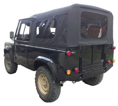 L188 Hood Black Stayfast (Inc Belt Rail Tailgate Kit)