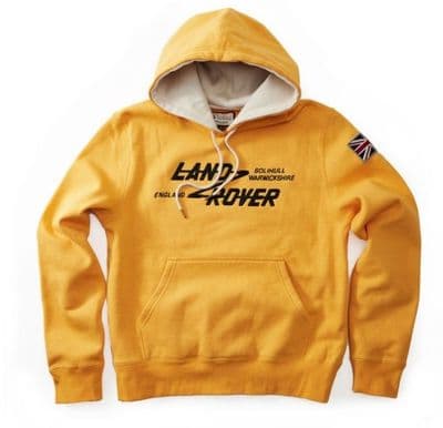 Land Rover Appliqued Pullover Hoody Yellow