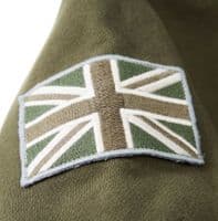 Land Rover Full Zip Hoody Bronze Green