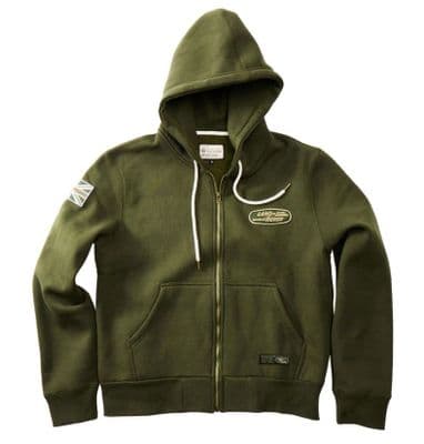 Land Rover Full Zip Hoody Bronze Green