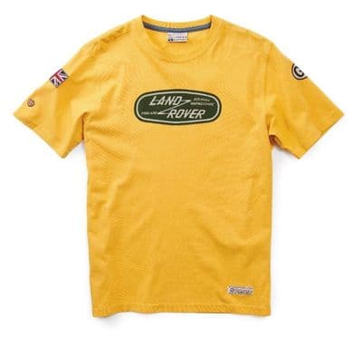 Land Rover Heritage Yellow Short Sleeve T-Shirt