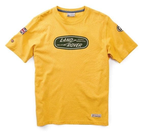 Land Rover Heritage Yellow Short Sleeve T-Shirt