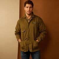 Land Rover Jacket Olive Cotton