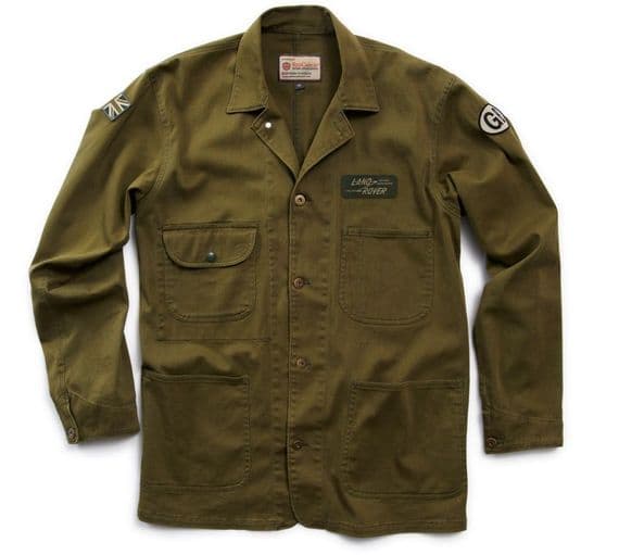 Land Rover Jacket Olive Cotton