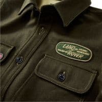 Land Rover Wool Shirt Khaki