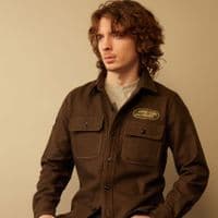 Land Rover Wool Shirt Khaki