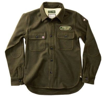 Land Rover Wool Shirt Khaki
