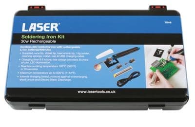 Laser Cordless 30W Soldering Iron