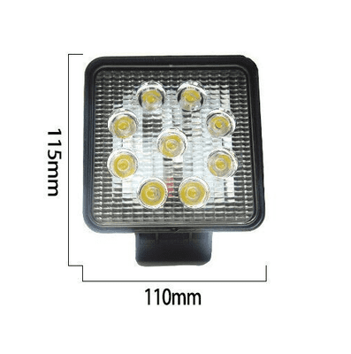 LED WORK/SPOT LAMP - SQUARE