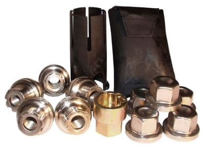 Locking Wheel Nuts & Key Kit for Alloy Wheels