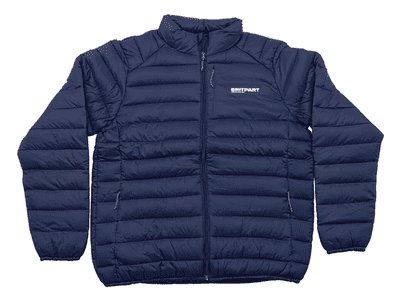 Navy Puffer Jacket