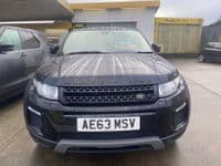 Range Rover Evoque Pure Tech 6 Speed Manual 2wd 2013