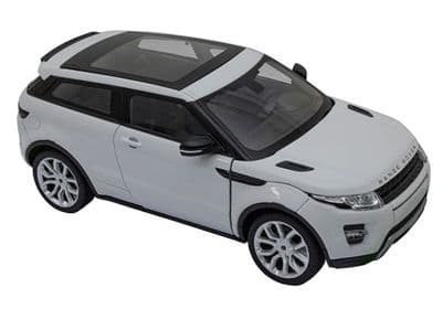 Range Rover Evoque / White Diecast 1:24 Scale Model