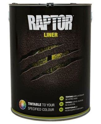 Raptor 5 Litres Tintable Finish - Liner