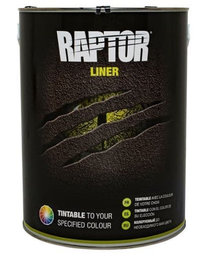 Raptor 5 Litres Tintable Finish - Liner