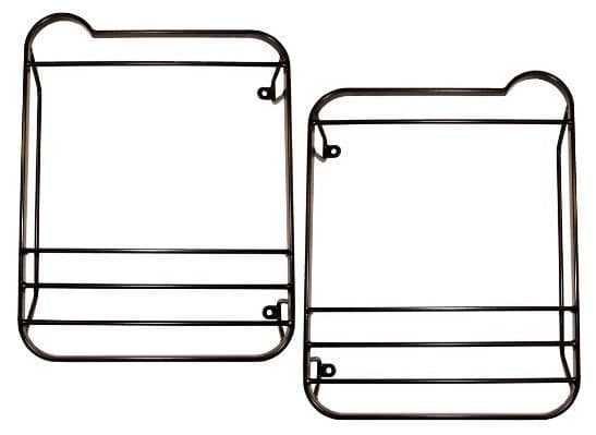 Rear Light Guards - Square Hinged