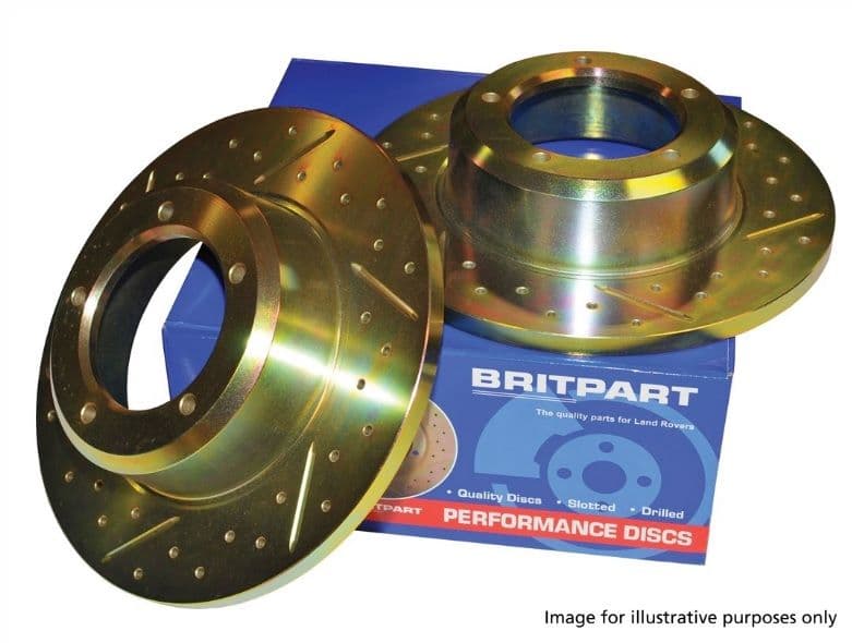 Custom Break Disk Rear/Solid Performance Brake Discs - Pair